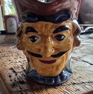 Beautiful Little Miniature Toby Mug.  Vintage - Made In Occupied Japan.